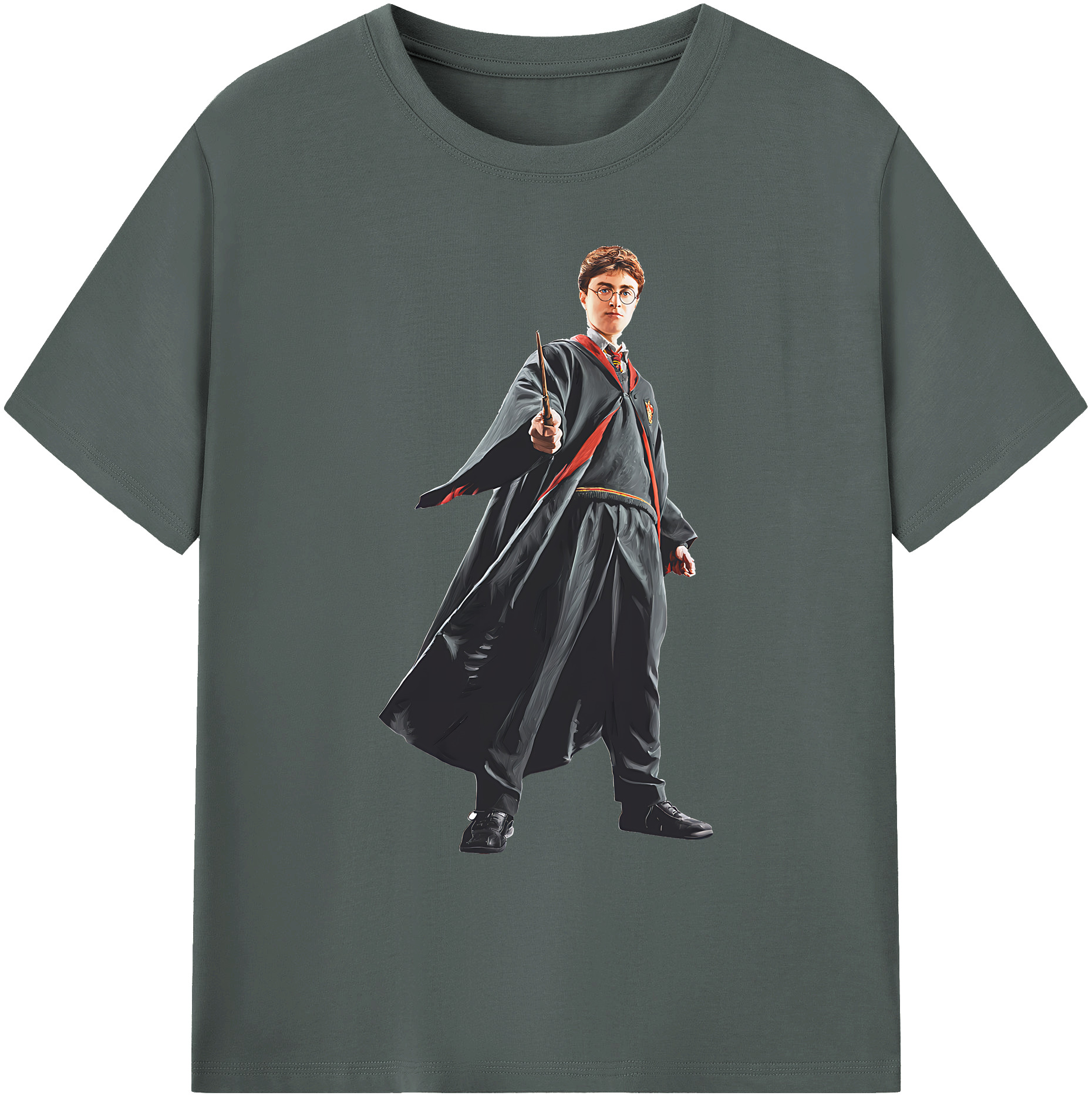 （画像用） Harry Potter ハリー・ポッターシリーズ 綿100％ メンズ半袖Tシャツ｜肌触りやわらか＆通気性